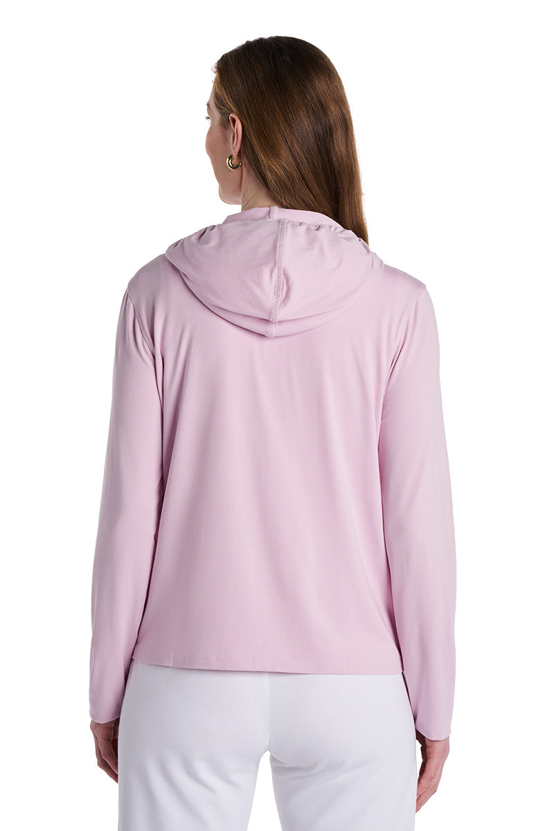 Seaside | Women's Zip-Up Hoodie | Powder
