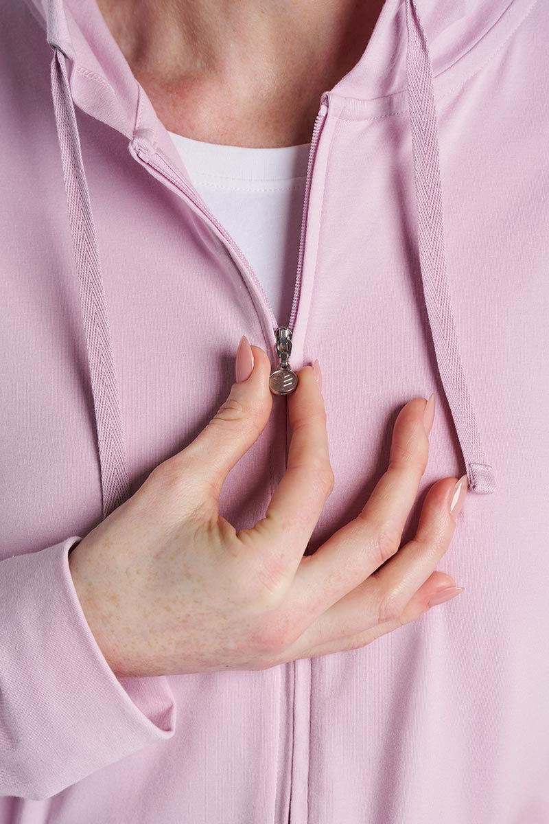 Seaside | Women's Zip-Up Hoodie | Powder