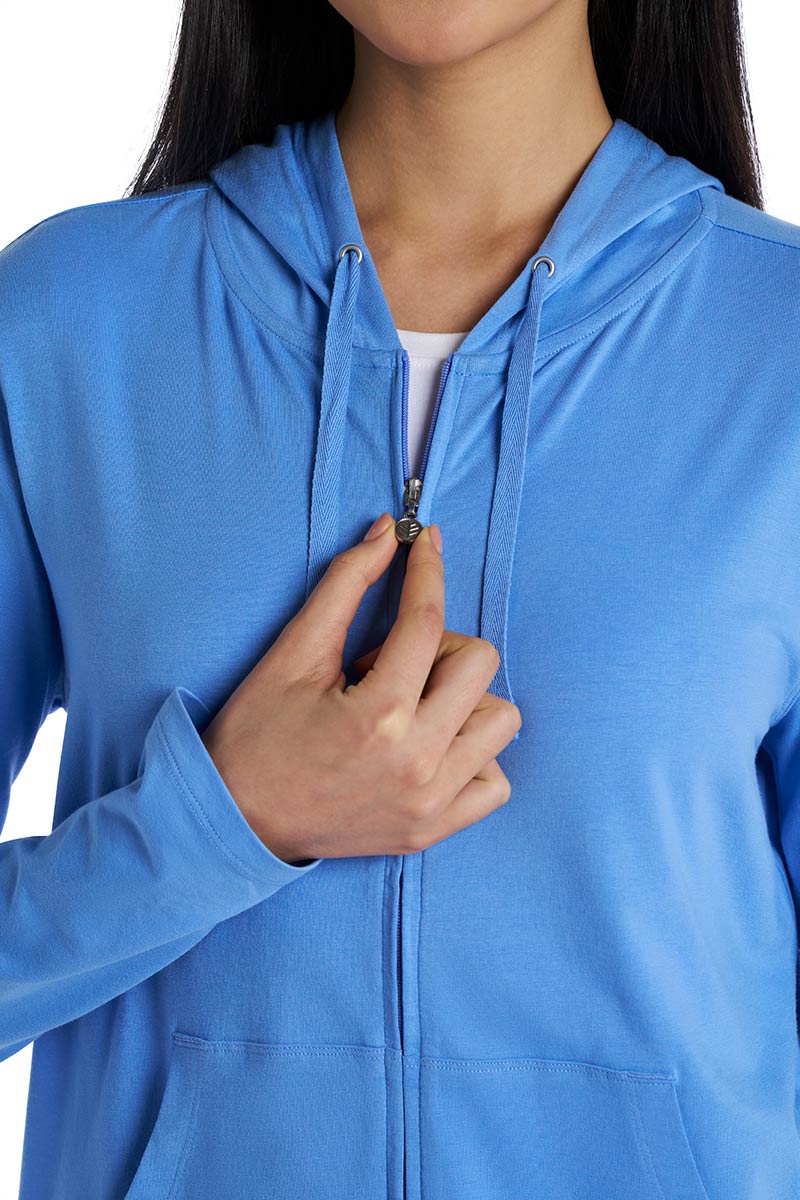 Seaside | Women's Zip-Up Hoodie | Bluebell