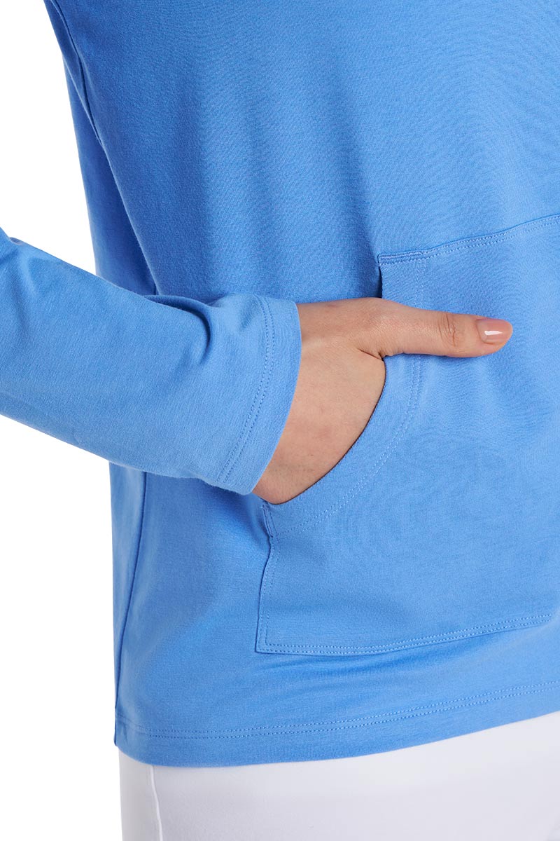 Seaside | Women's Zip-Up Hoodie | Bluebell