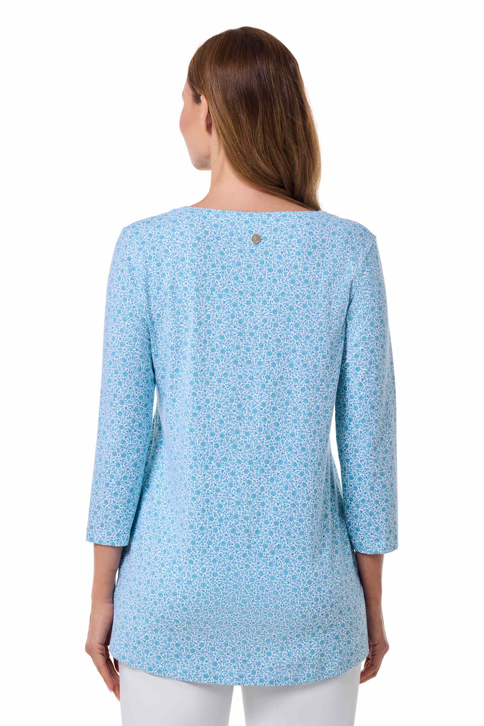 Coolibar Women St Lucia Tunic Top Sun Protective Soft Comfort Relaxed Fit For Daily Wear