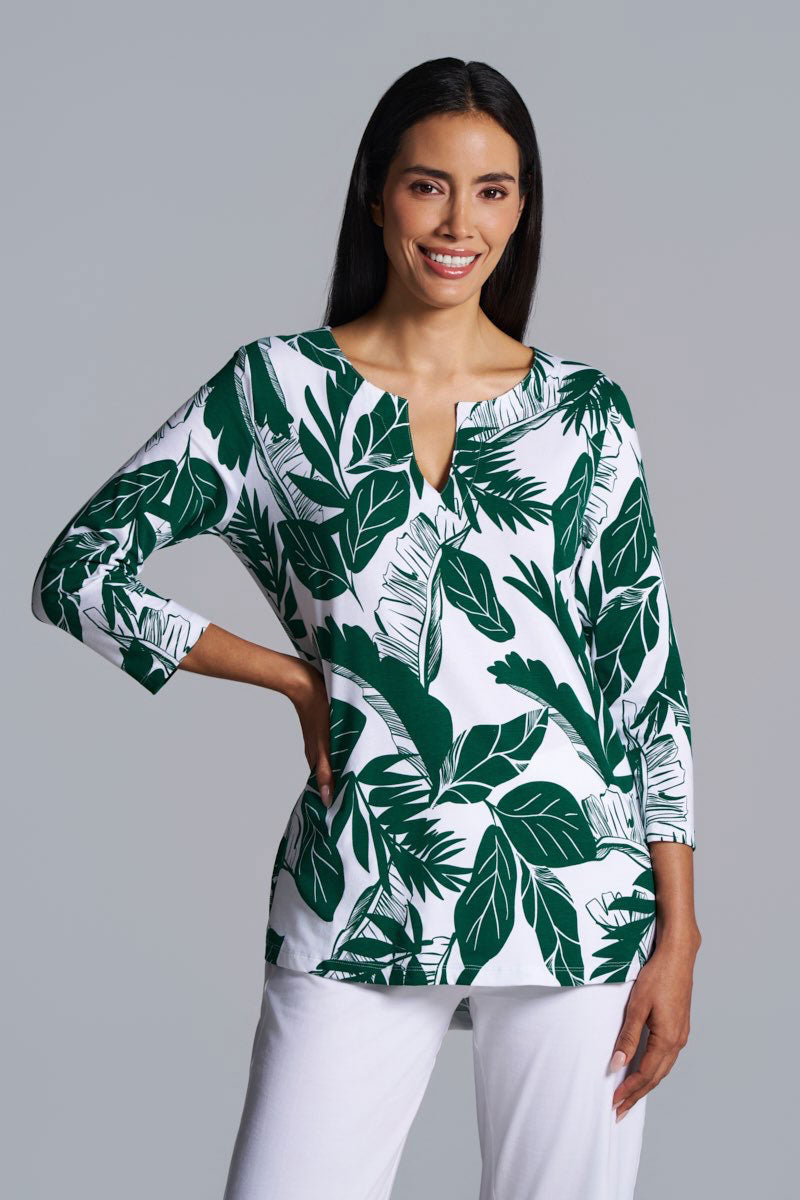 Coolibar Women St Lucia Tunic Top Sun Safe Lightweight Flattering Relaxed Fit For Everyday Wear