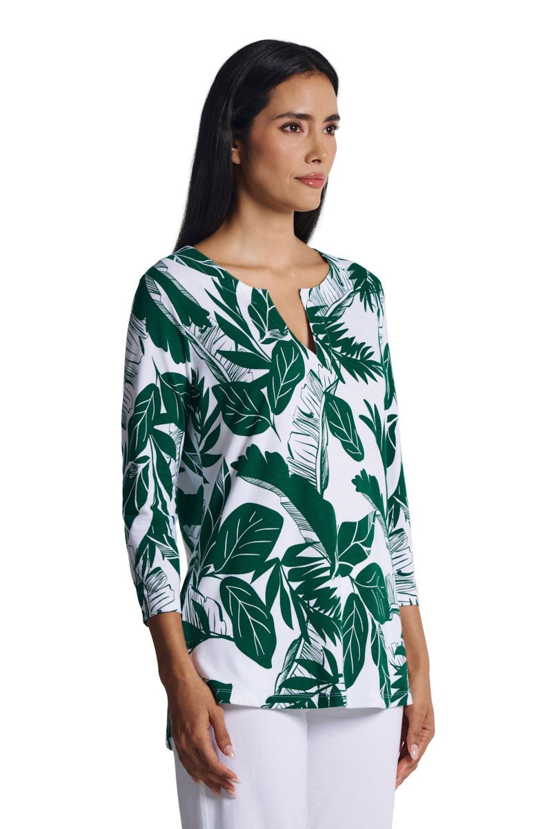 Coolibar Women St Lucia Tunic Top Sun Safe Lightweight Flattering Relaxed Fit For Everyday Wear
