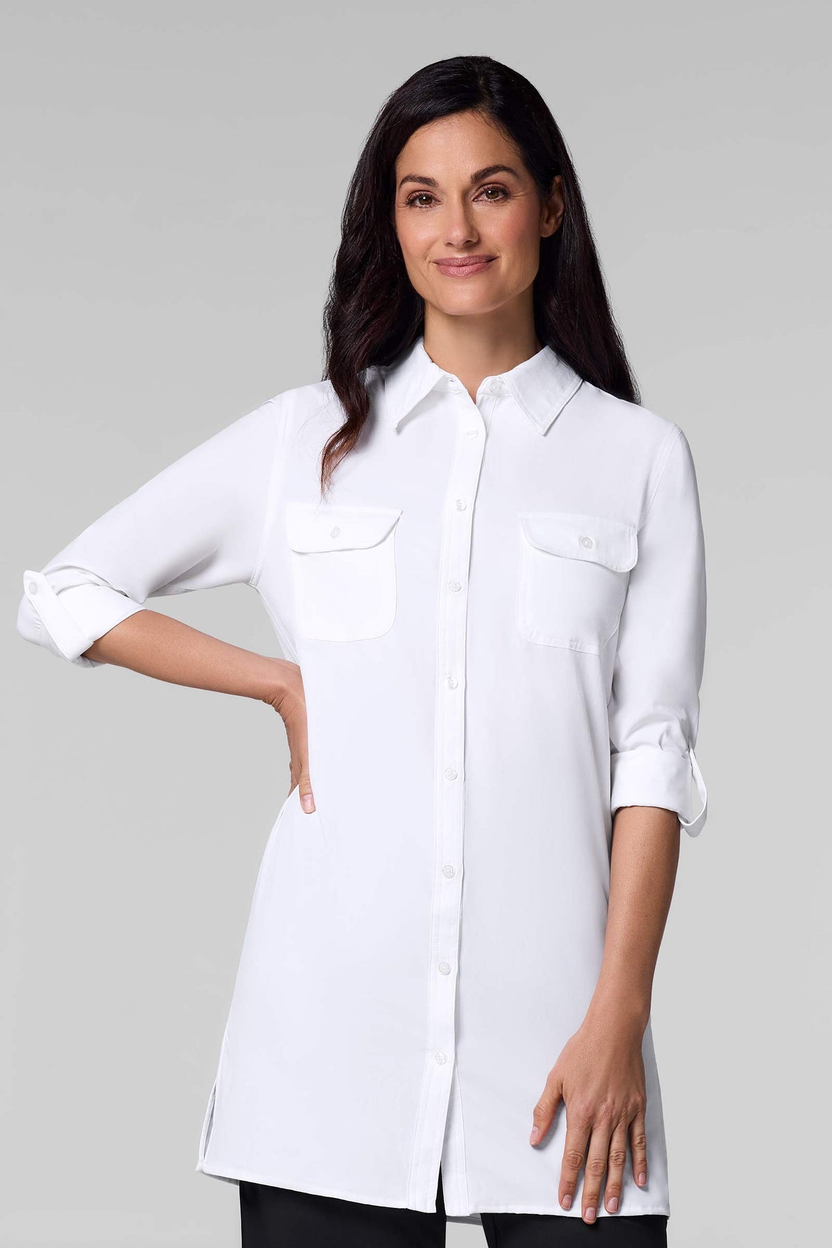 Santorini | Women's Tunic Shirt | White