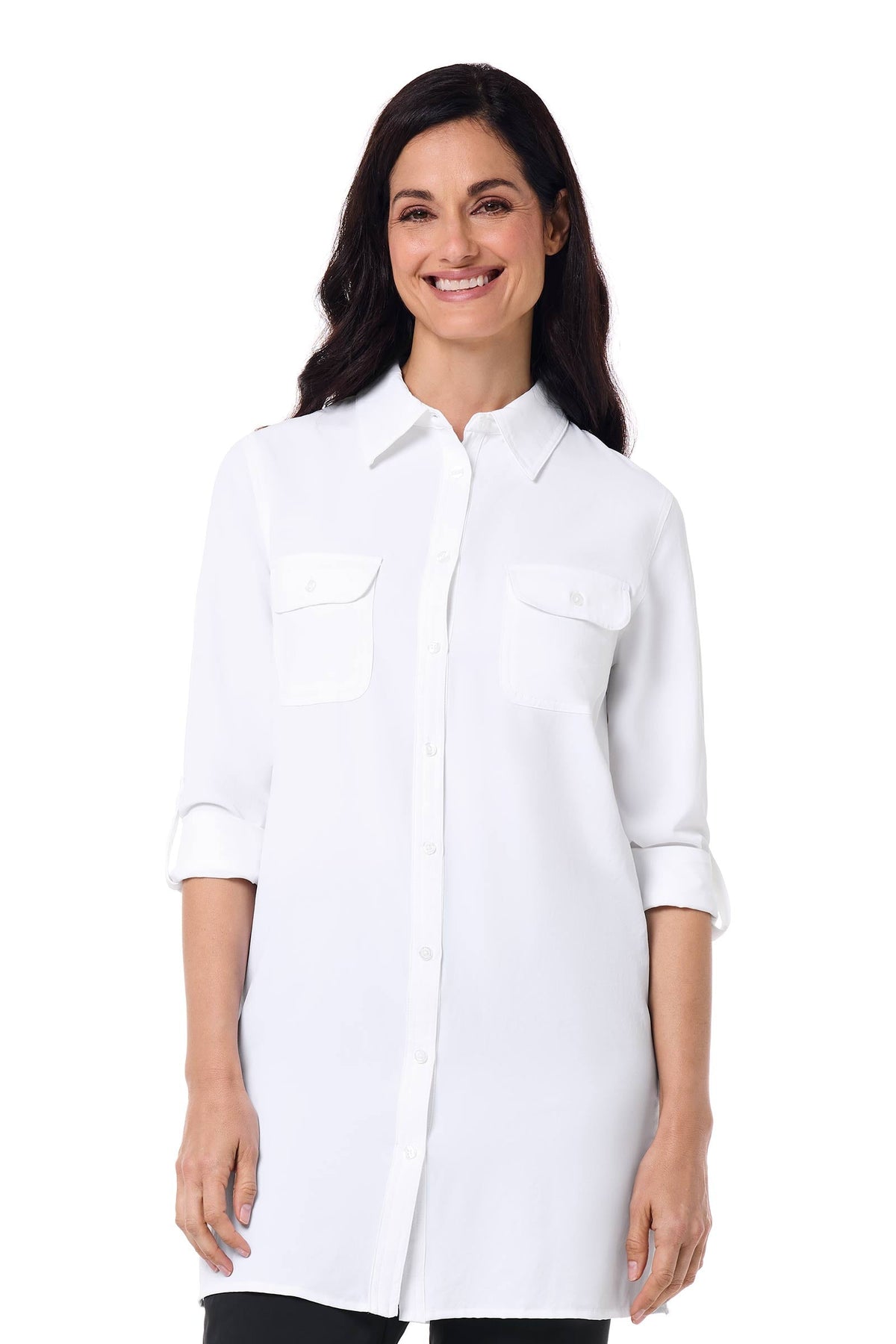 Santorini | Women's Tunic Shirt | White