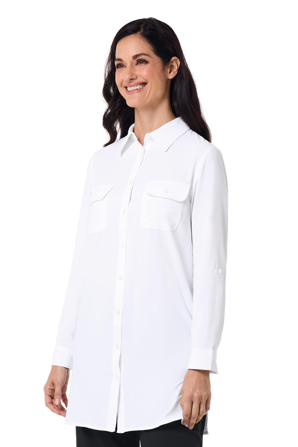 Santorini | Women's Tunic Shirt | White