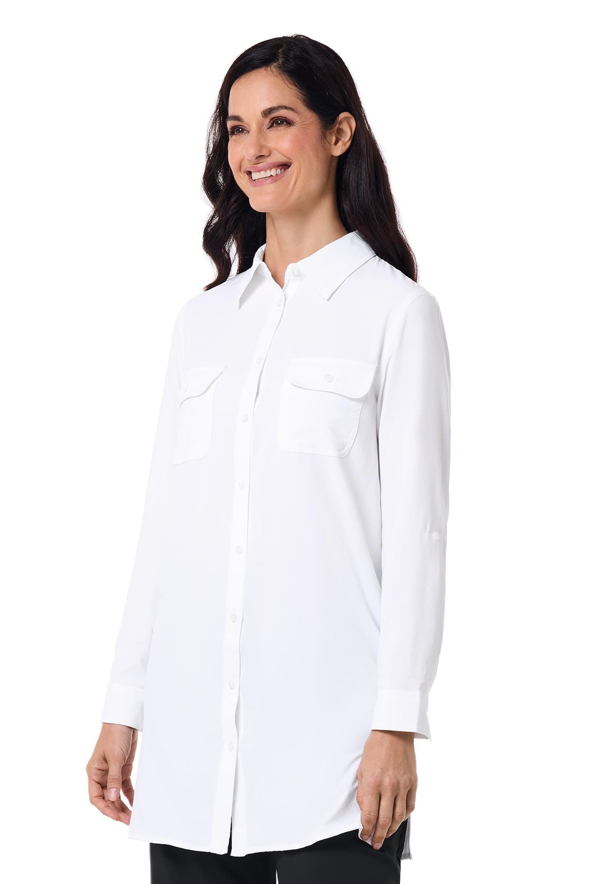 Santorini | Women's Tunic Shirt | White