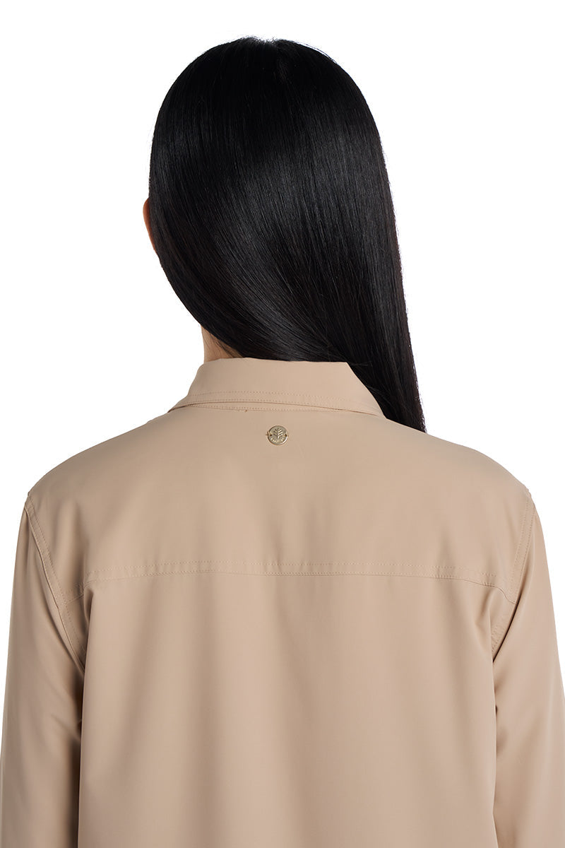 Santorini | Women's Tunic Shirt | Pale Khaki