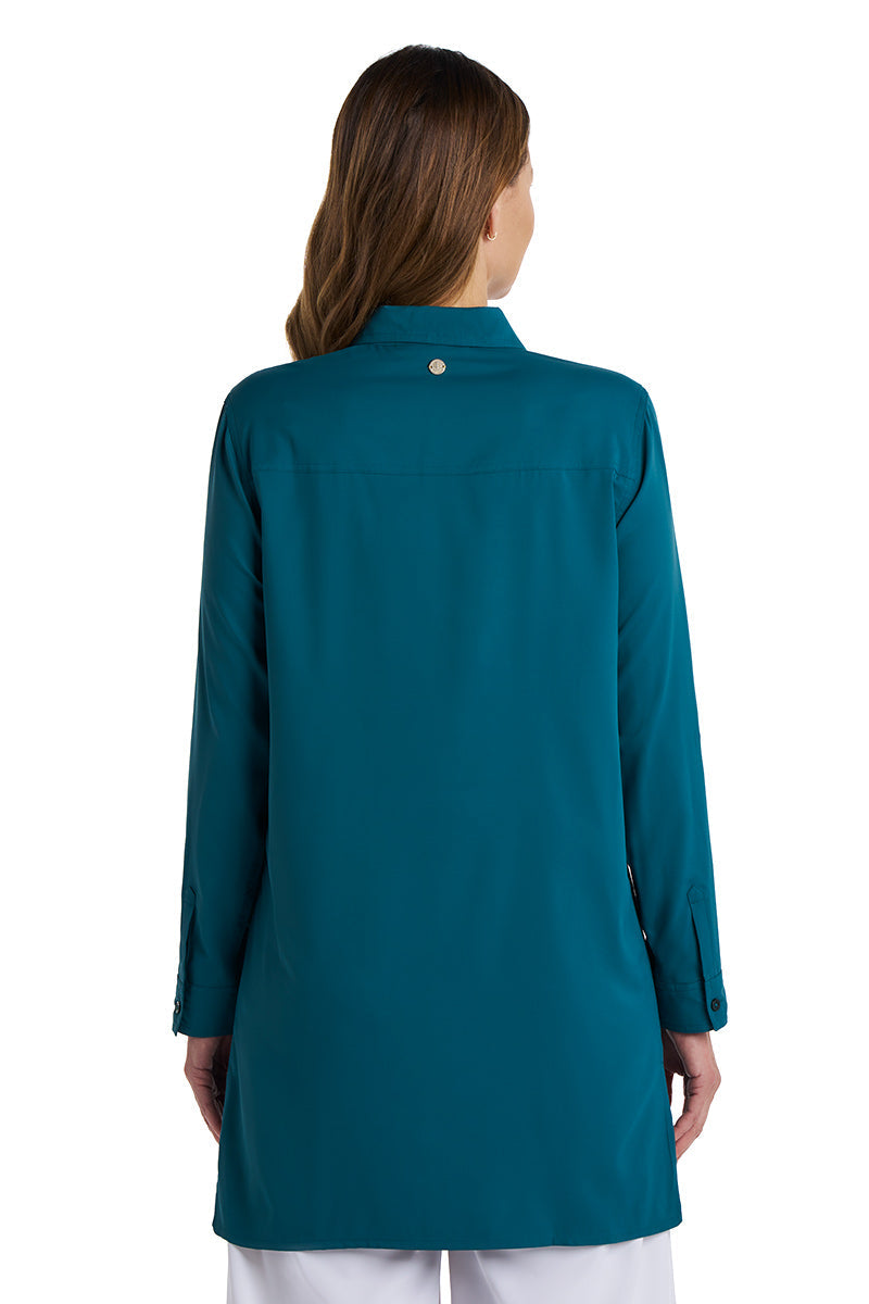 Santorini | Women's Tunic Shirt | Transformative Teal