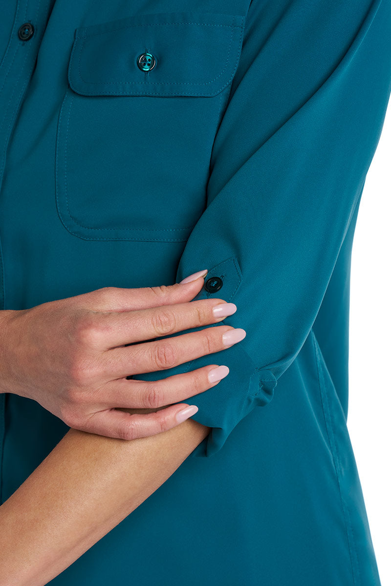 Santorini | Women's Tunic Shirt | Transformative Teal