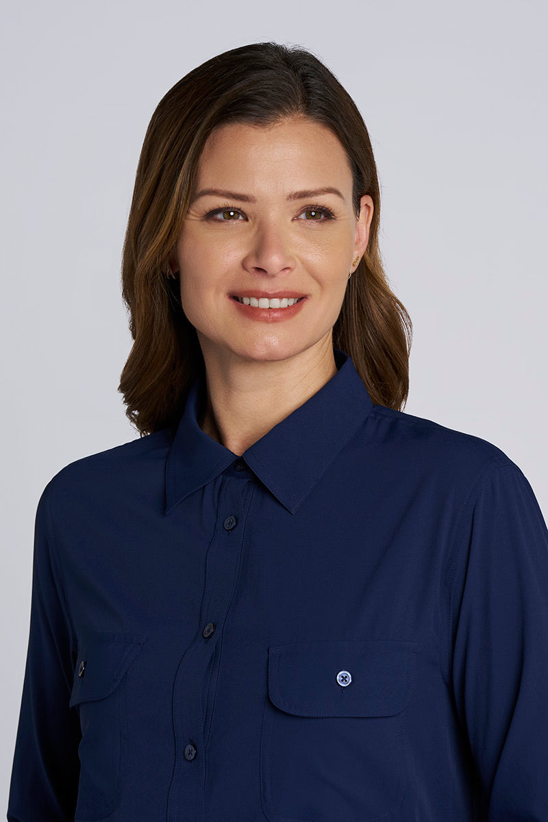 Santorini | Women's Tunic Shirt | Navy