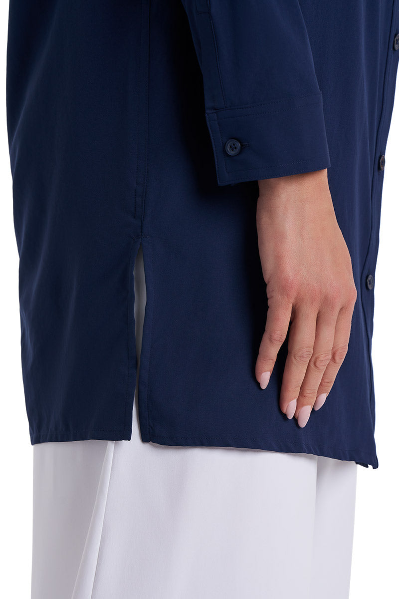 Santorini | Women's Tunic Shirt | Navy