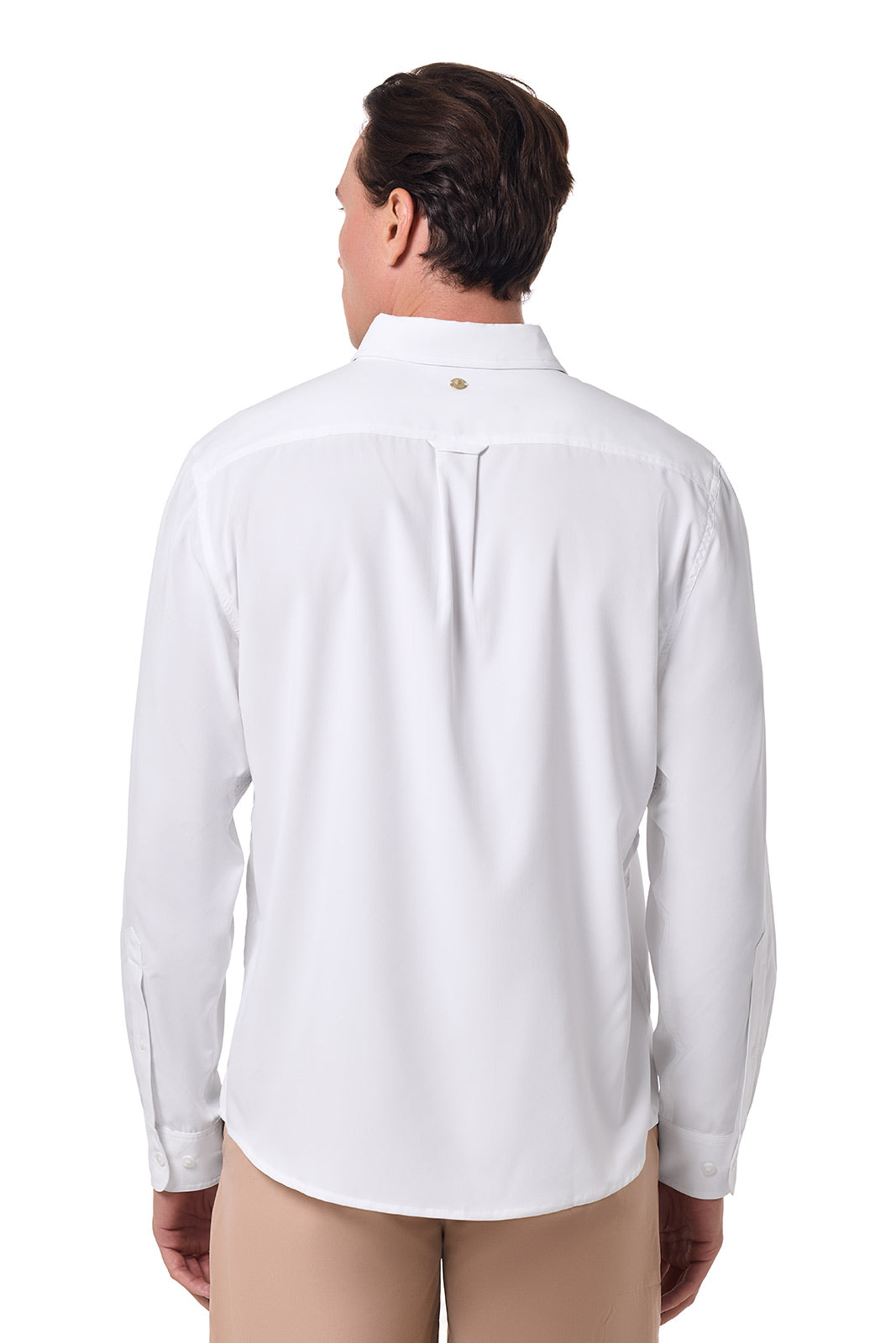 Aricia | Men's Long Sleeve Shirt | White