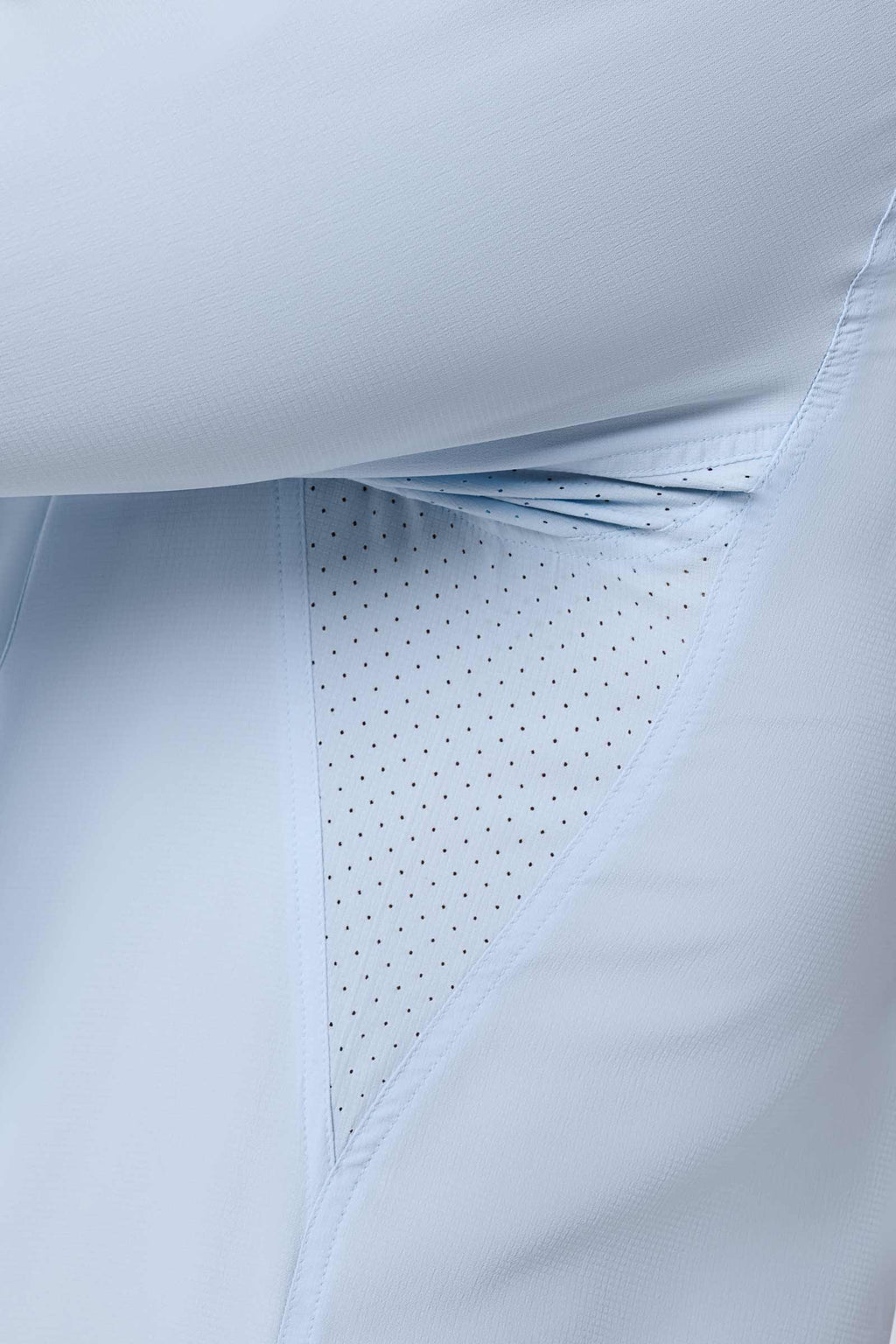 Coolibar Men's Aricia Long Sleeve Shirt, Light Blue