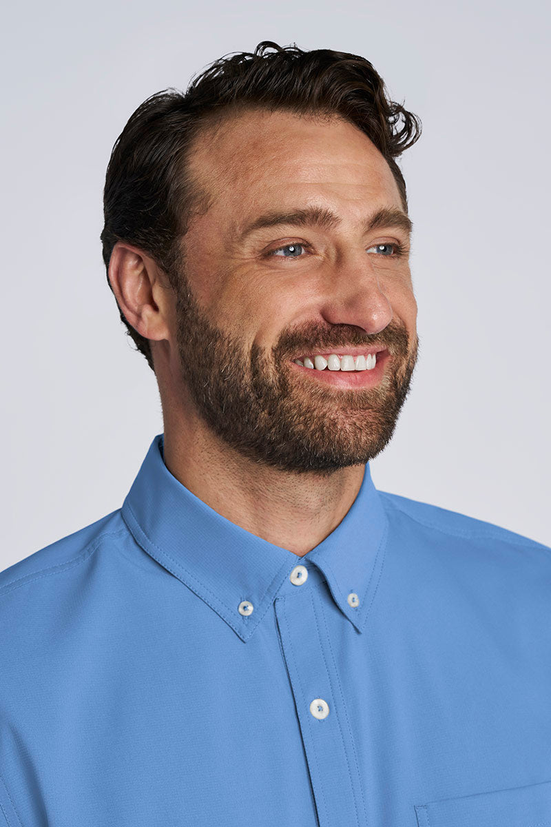 Aricia | Men's Long Sleeve Shirt | Bluebell