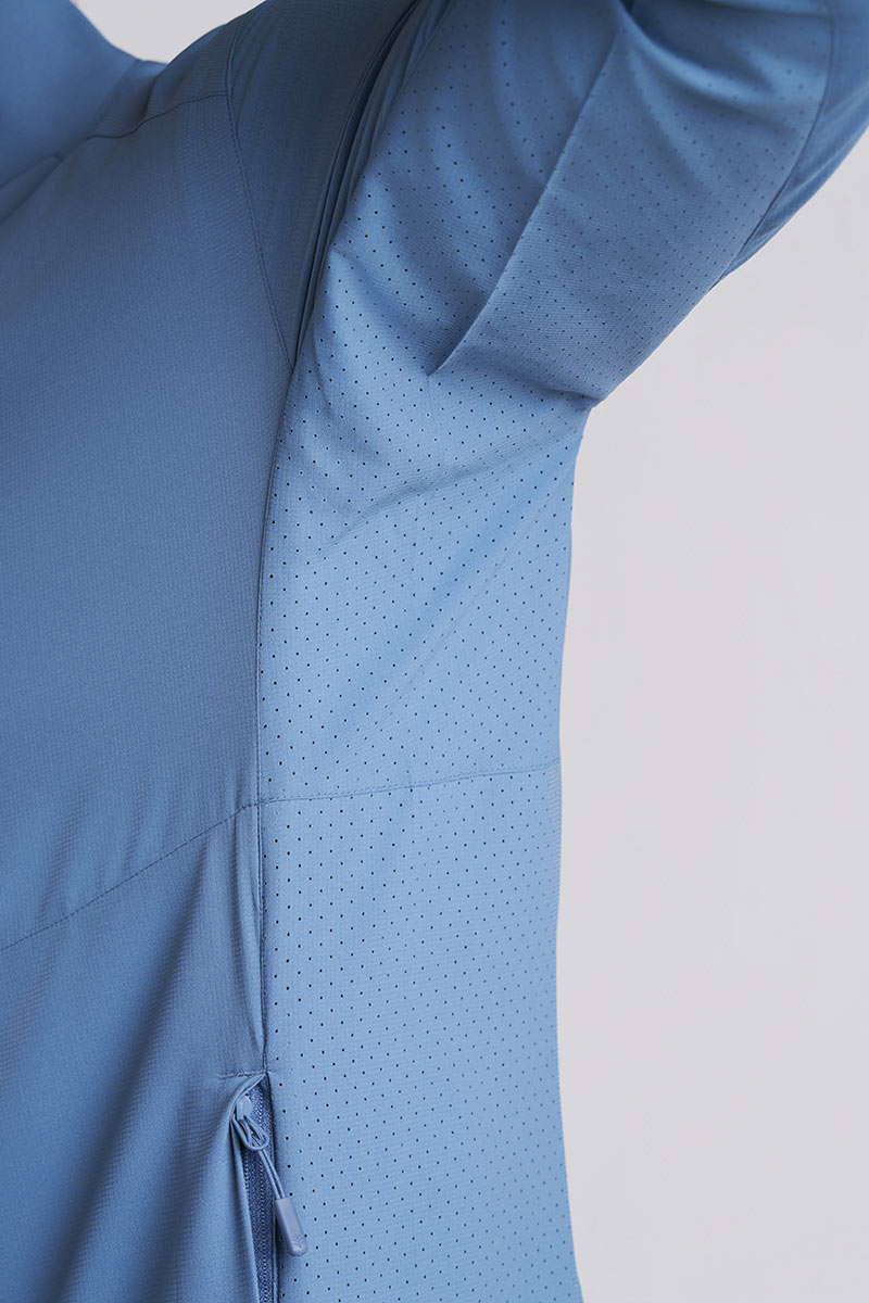Arcadian | Men's Packable Jacket | Blue Dusk