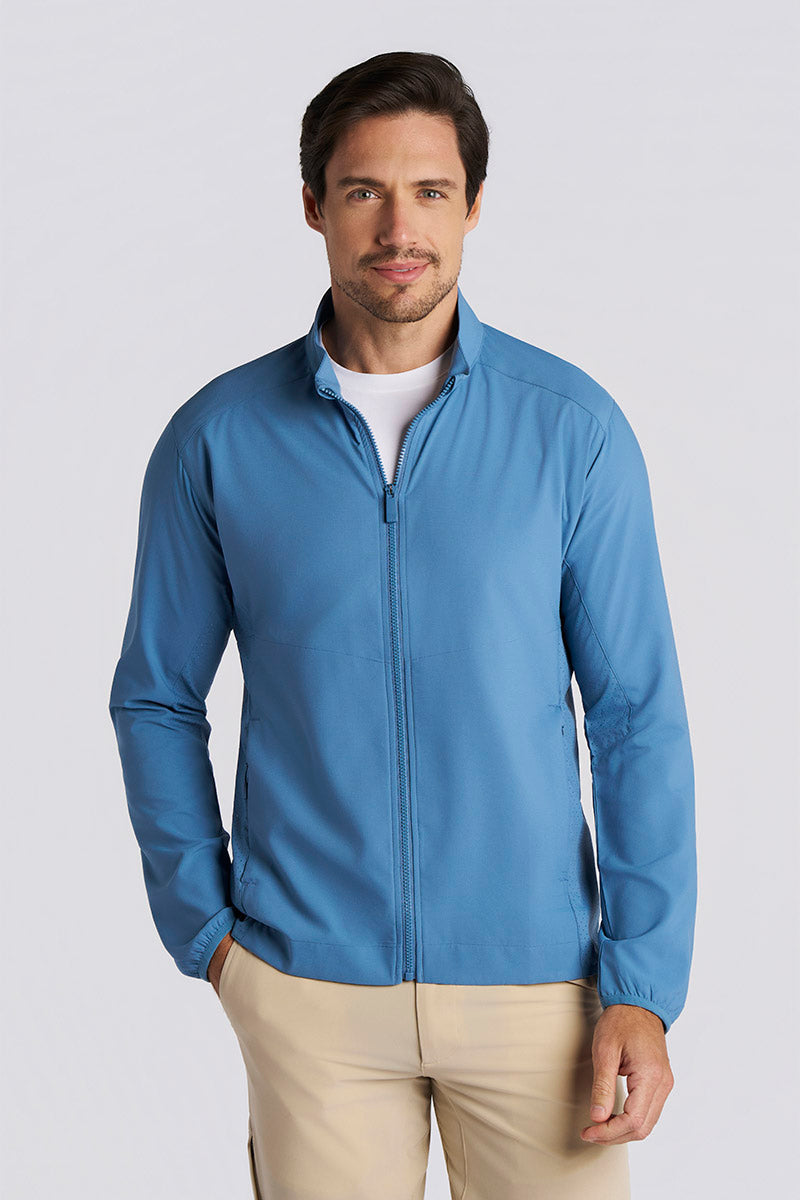 Arcadian | Men's Packable Jacket | Blue Dusk