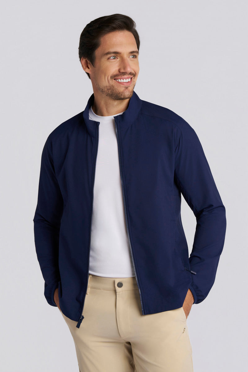 Arcadian | Men's Packable Jacket | Navy