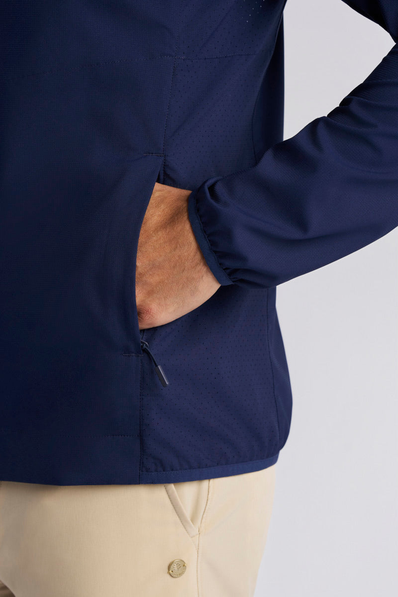Arcadian | Men's Packable Jacket | Navy