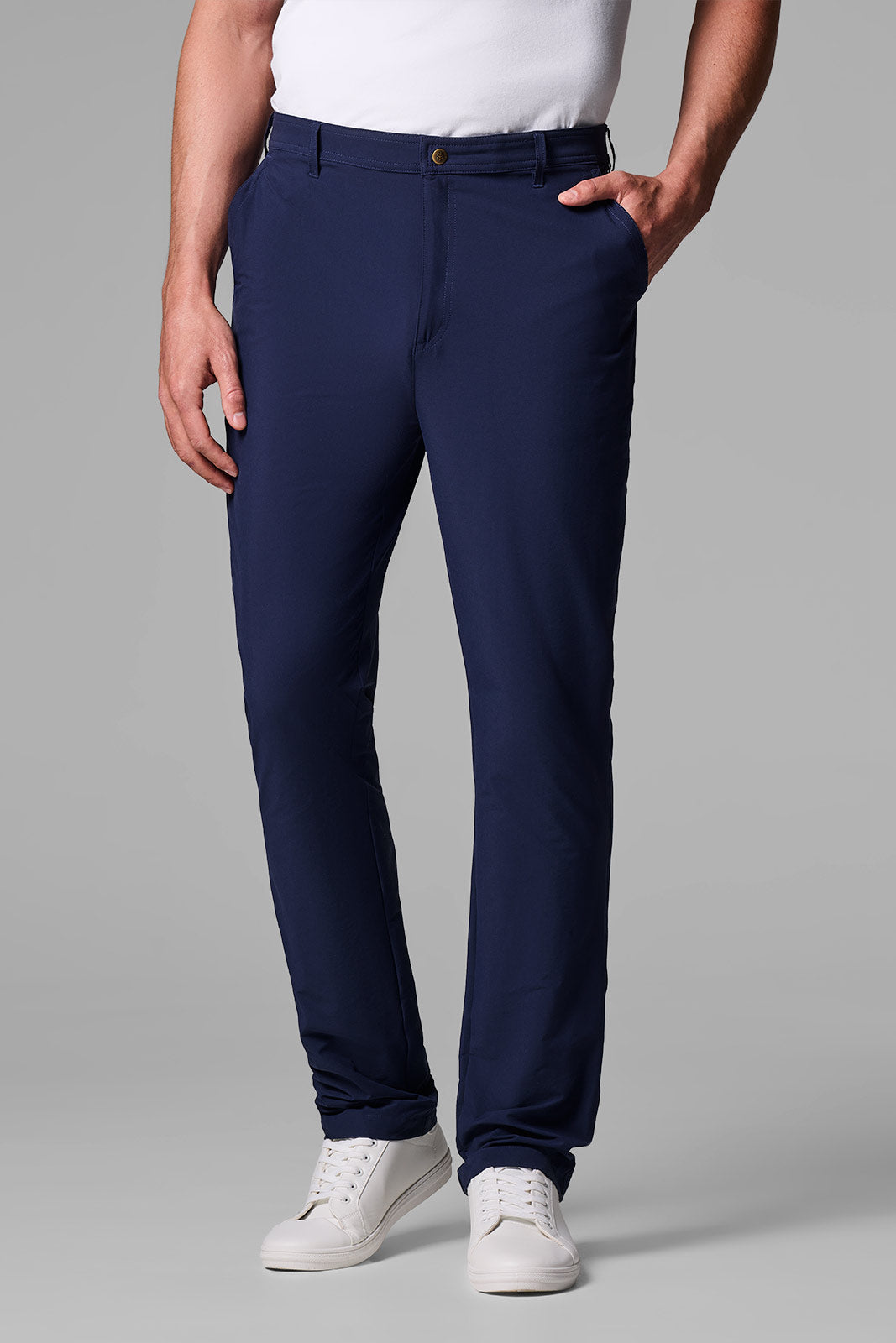 Coolibar Men's Marco Summer Lightweight Sun Safe Pants With Zip Pocket For Active Men