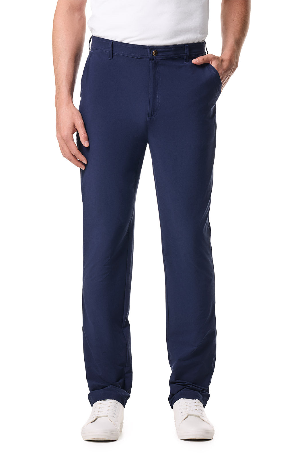 Coolibar Men's Marco Summer Lightweight Sun Safe Pants With Zip Pocket For Active Men