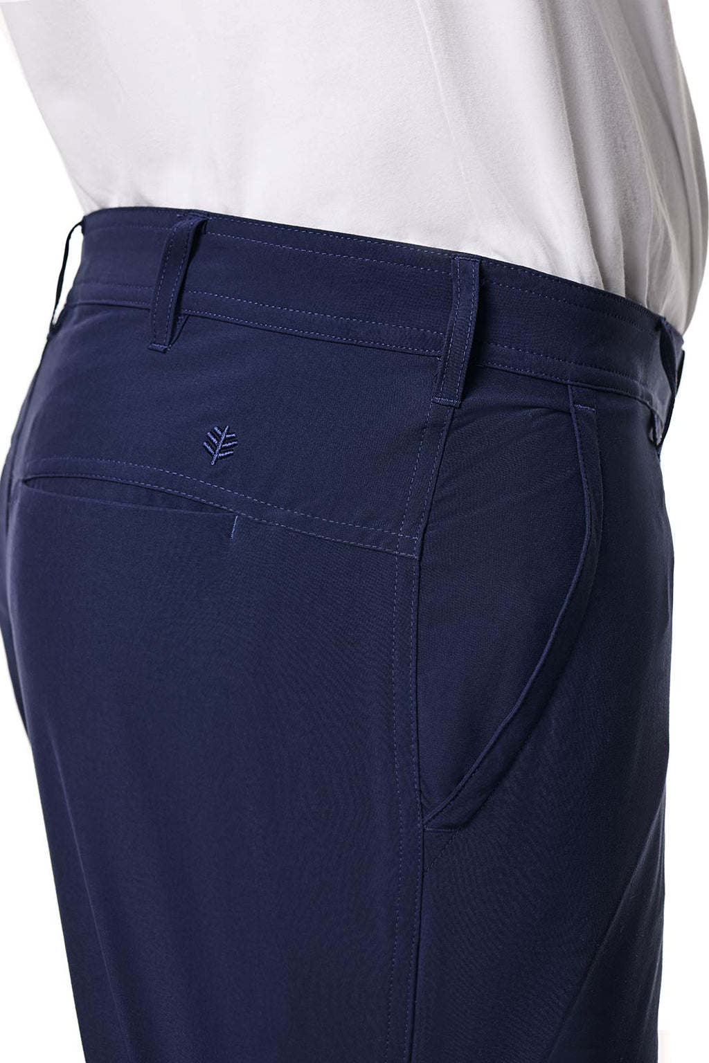 Coolibar Men's Marco Summer Lightweight Sun Safe Pants With Zip Pocket For Active Men