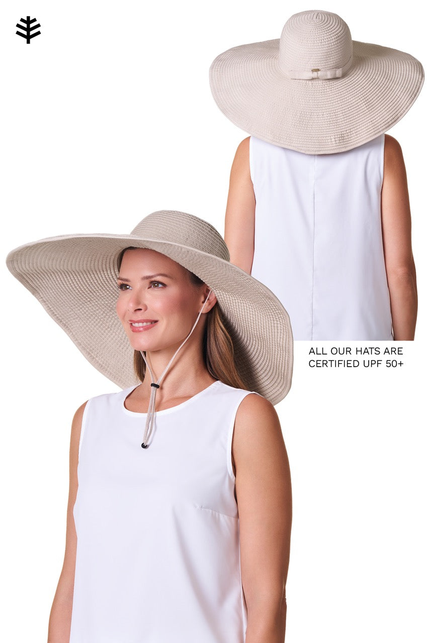 Shelby | Shapeable Poolside Hat | Tan
