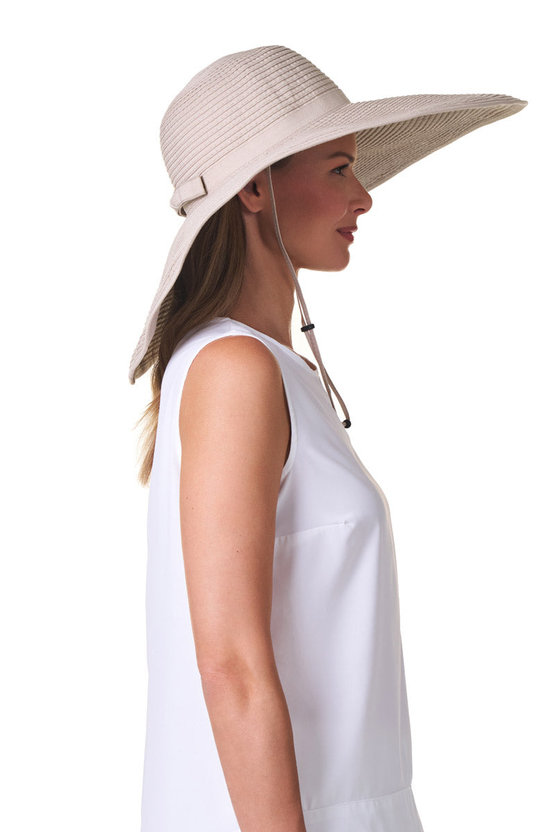 Shelby | Shapeable Poolside Hat | Tan