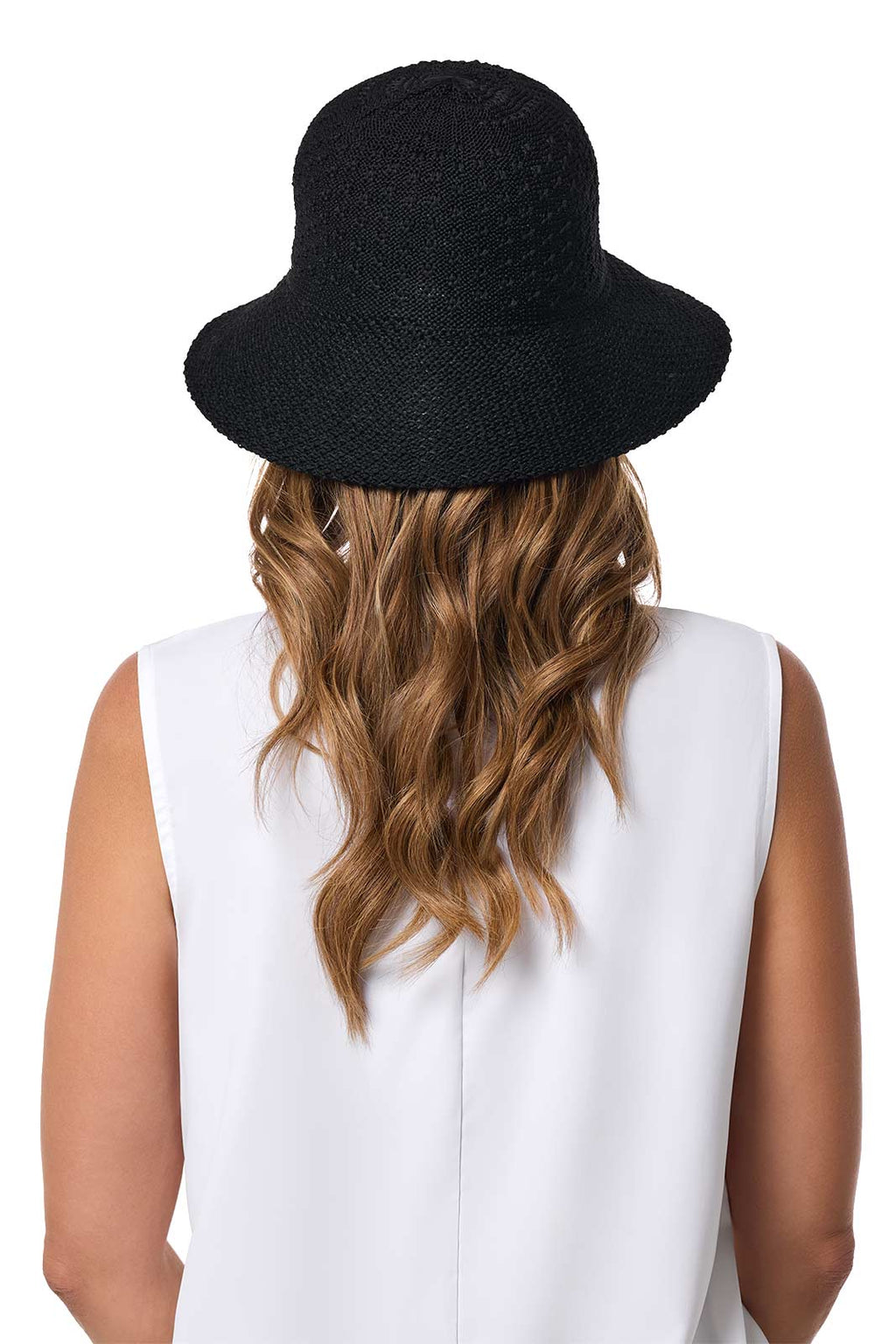 Marina | Cloche Sun Hat | Black