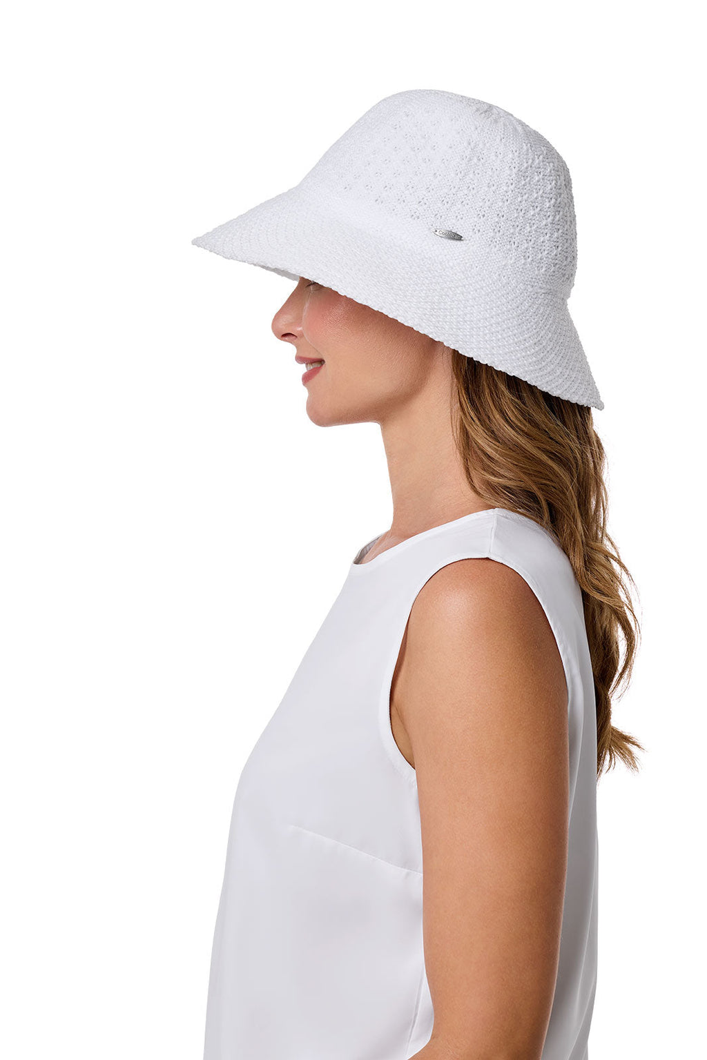 Marina | Cloche Sun Hat | White