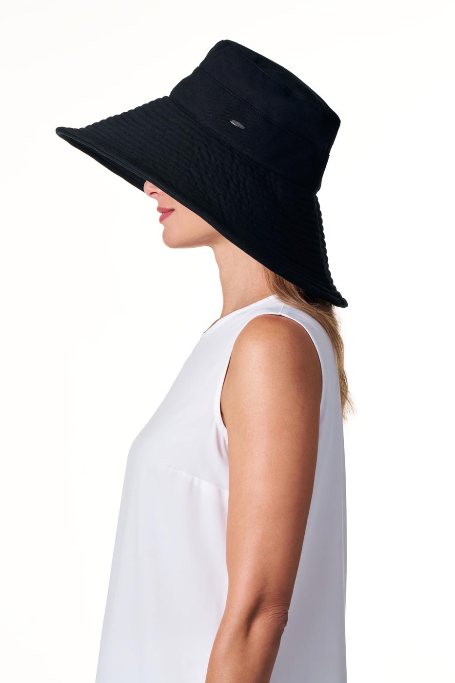 Brittany | Women's Beach Hat | Black
