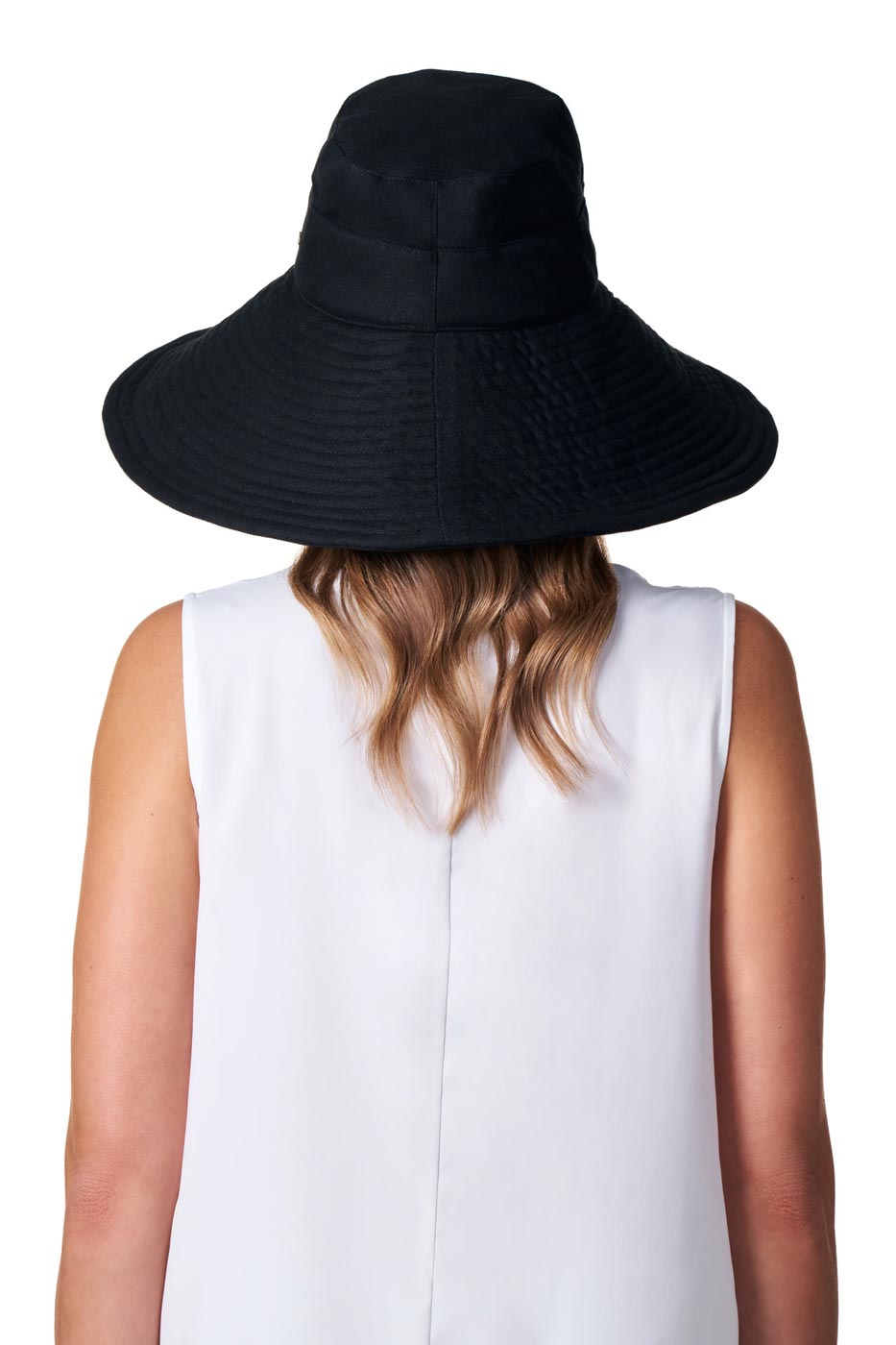 Brittany | Women's Beach Hat | Black