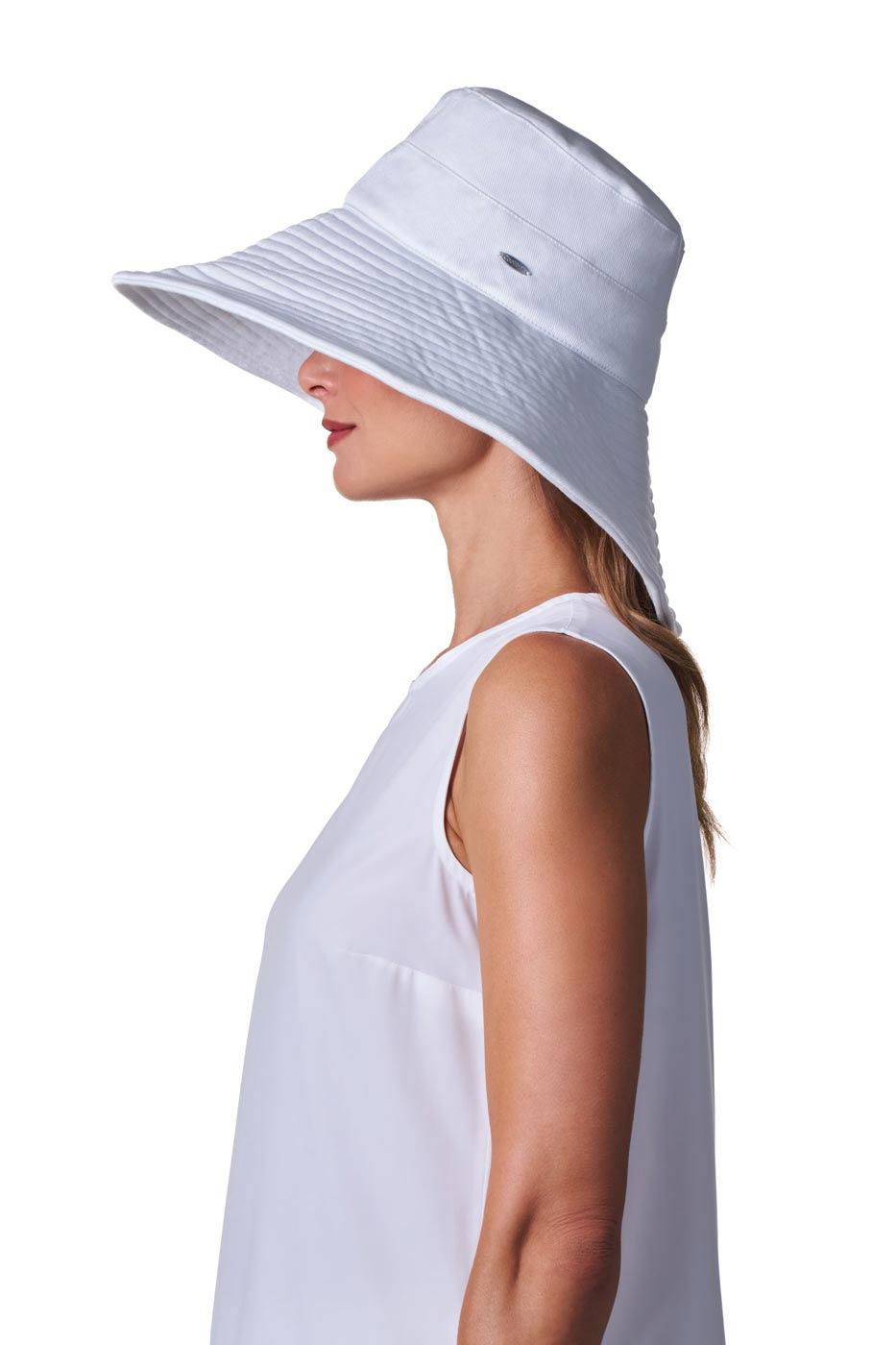 Brittany | Women's Beach Hat | White