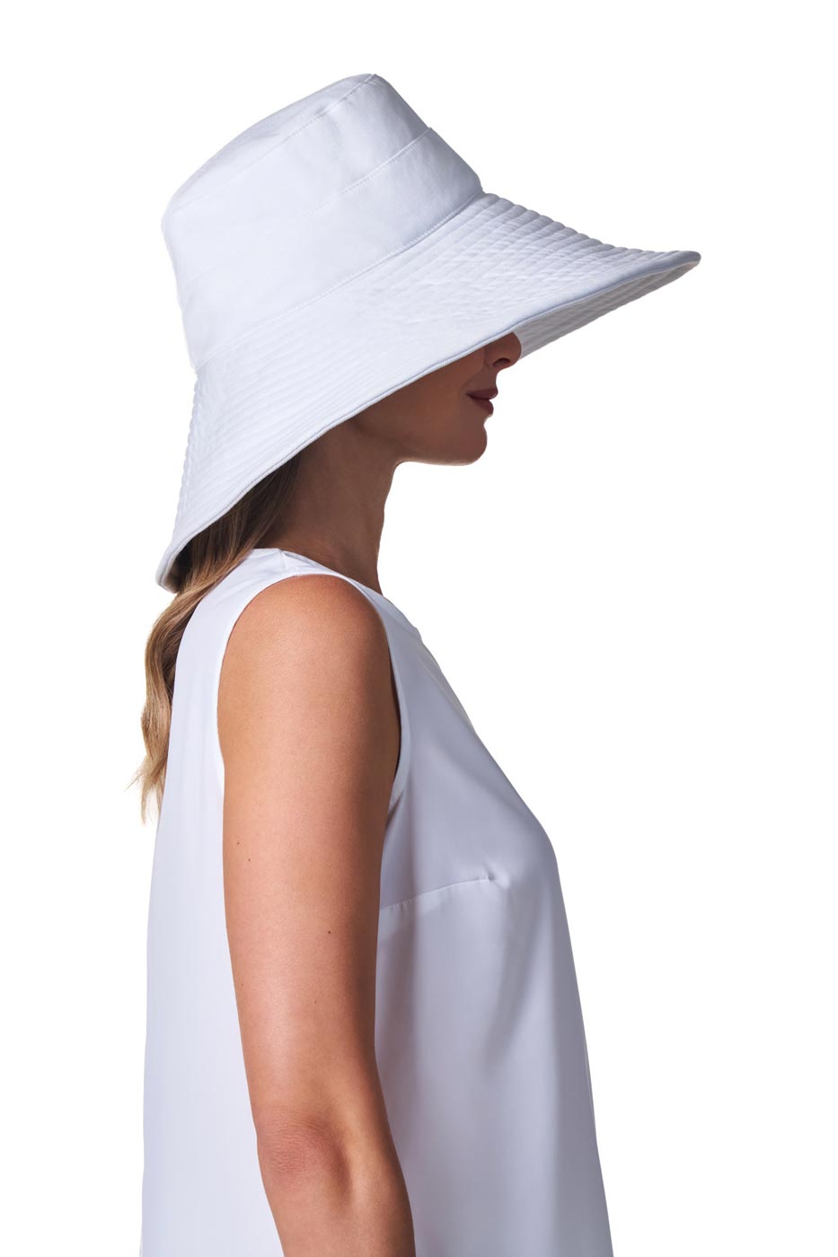 Brittany | Women's Beach Hat | White