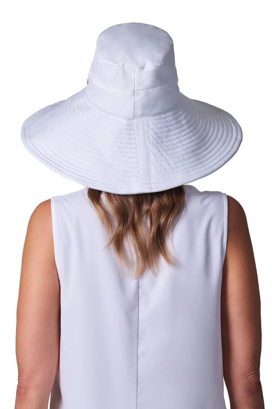 Brittany | Women's Beach Hat | White