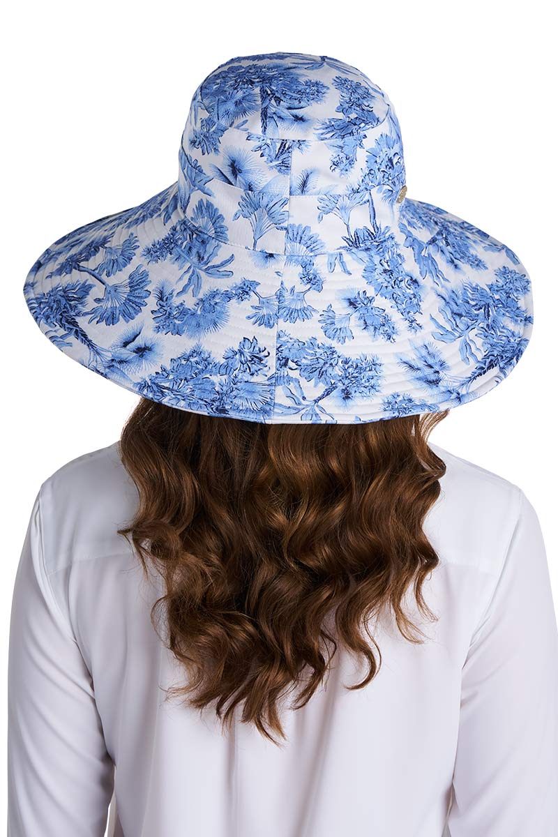 Brittany | Women's Beach Hat | Periwinkle Isla Bonita