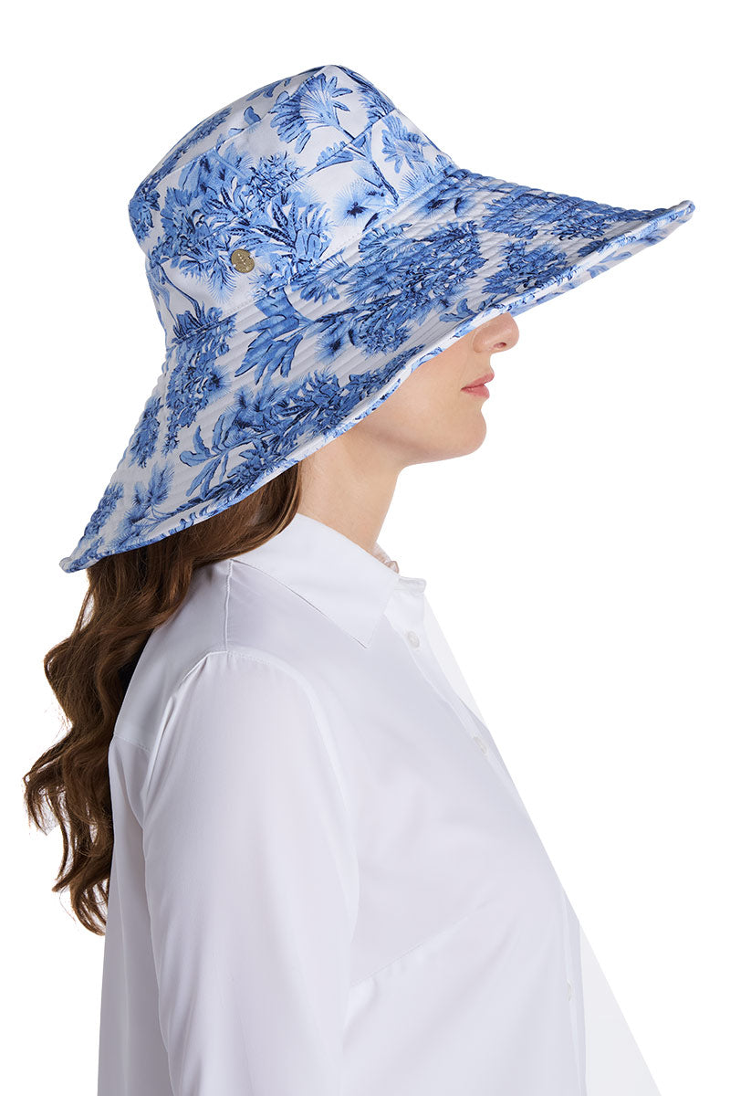 Brittany | Women's Beach Hat | Periwinkle Isla Bonita