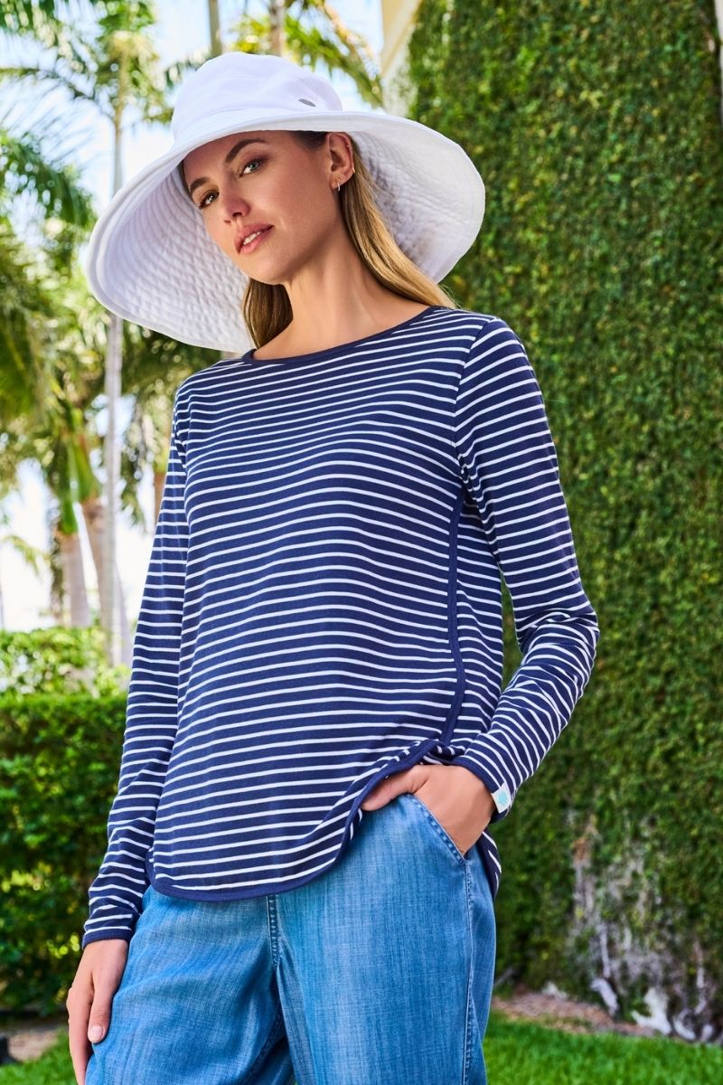 Brittany | Women's Beach Hat | White