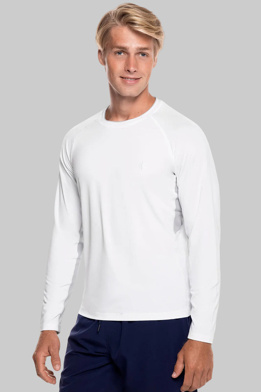 Ultimate | Men's Long Sleeve Rash Guard | White
