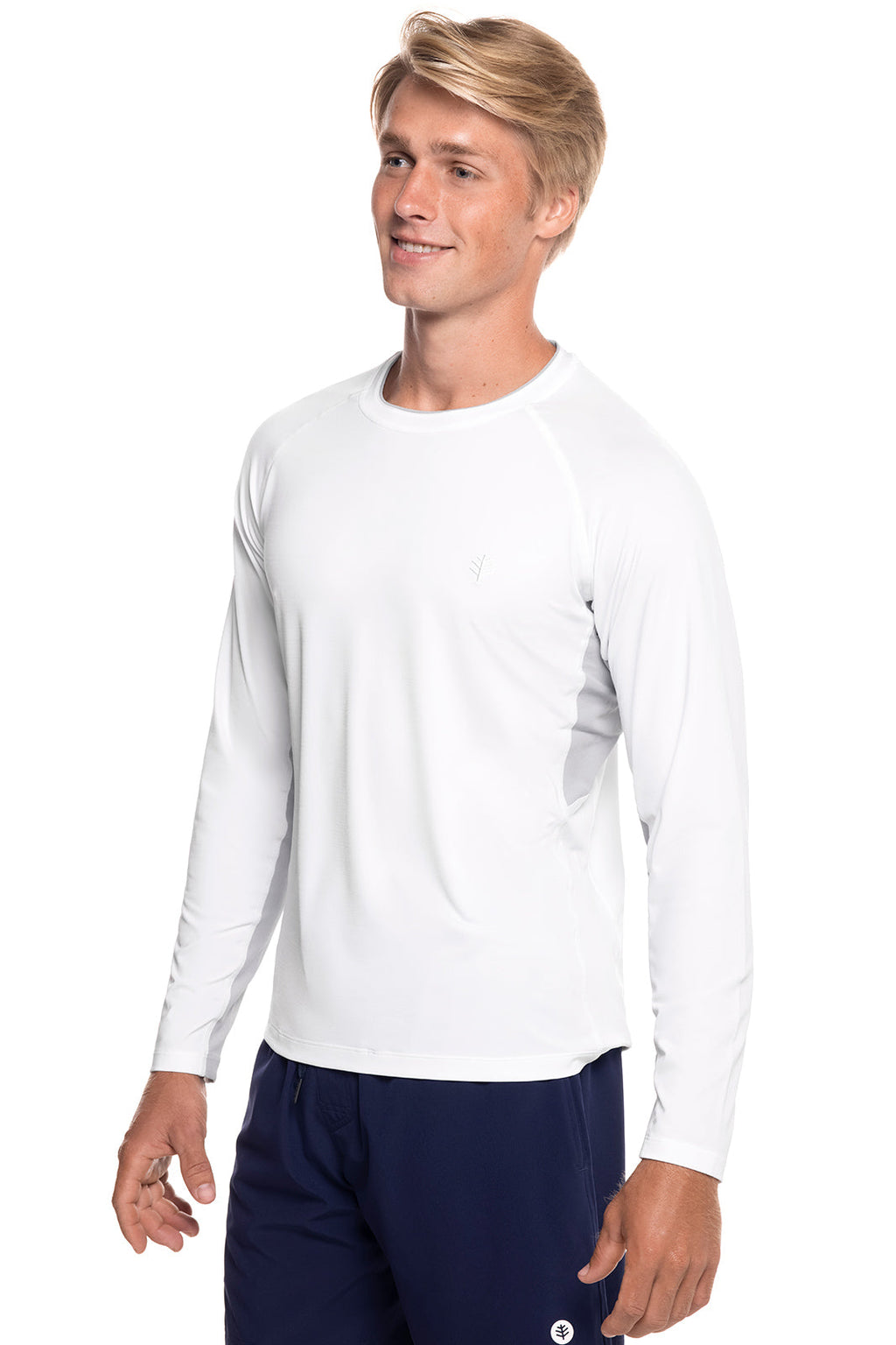 Ultimate | Men's Long Sleeve Rash Guard | White