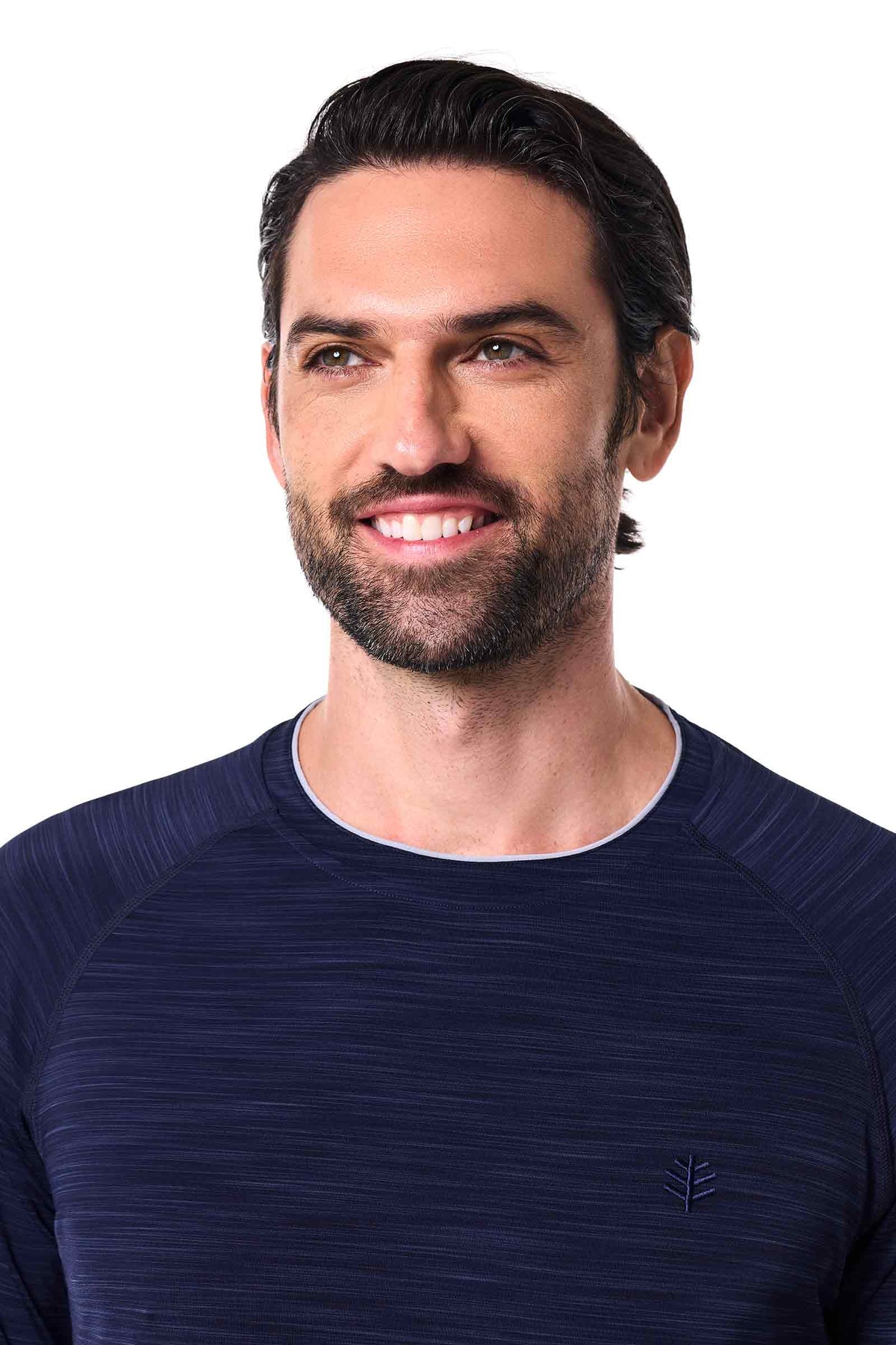 Ultimate | Men's Long Sleeve Rash Guard | Navy Line