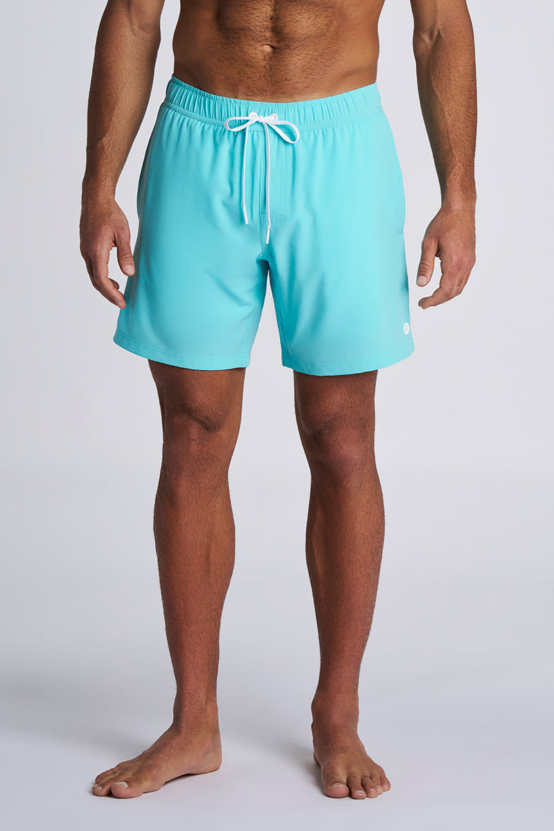 Kahuna | Men's Swimming Shorts 7.5" | Coolibar Blue