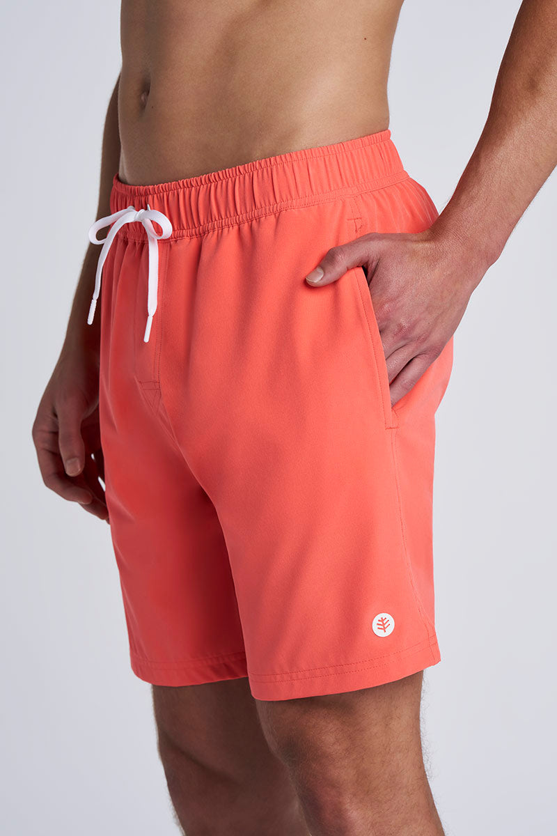 Kahuna | Men's Swimming Shorts 7.5" | Coral Reef