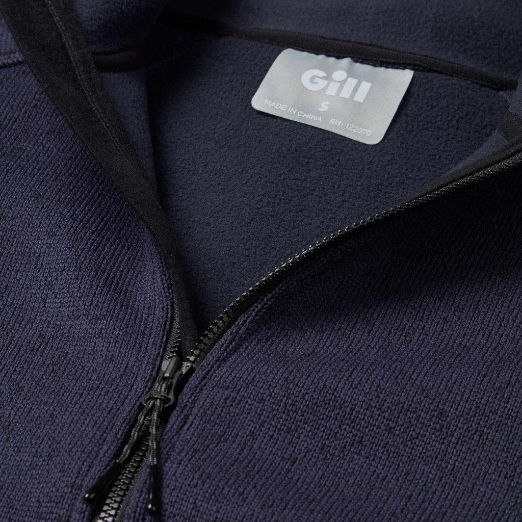 Gill Women's Knit Fleece Jacket - Navy