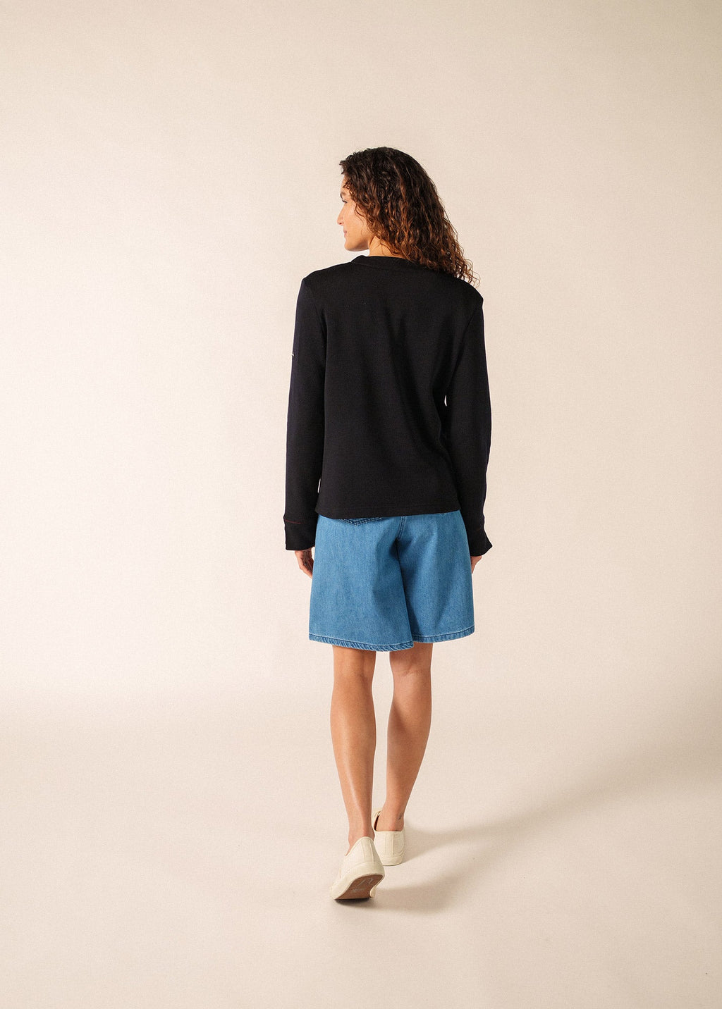 Saint James LA ROCHELLE Zip Jacket (NAVY)