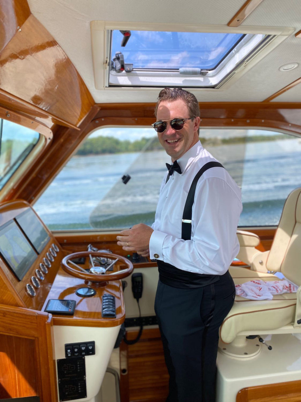 Bisous Sunglasses The Classic Blue Tortoise Rose Gold