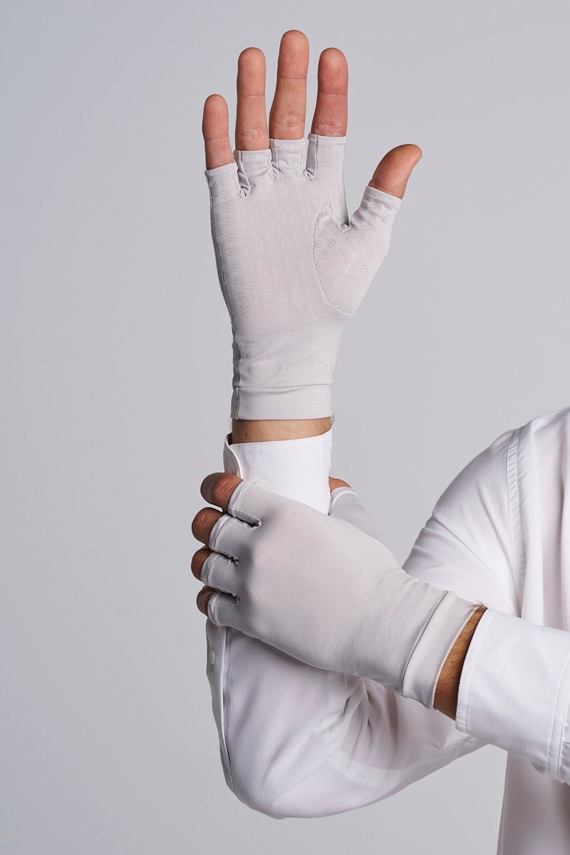 Ouray | Fingerless Gloves | Sleek Grey