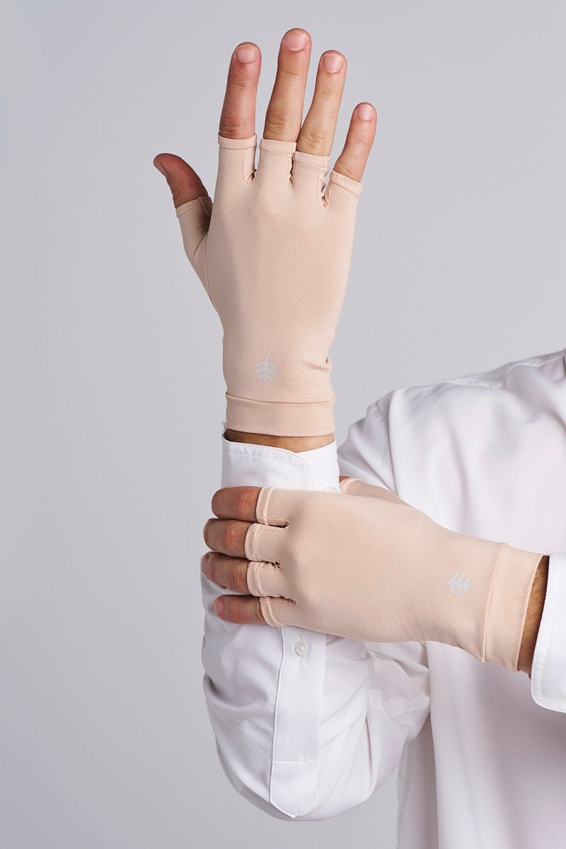 Ouray | Fingerless Gloves | Beige