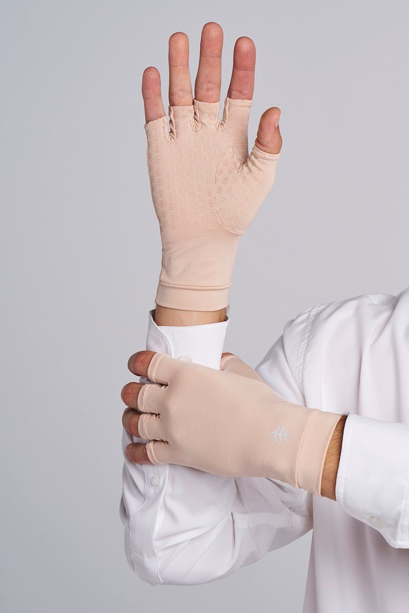 Ouray | Fingerless Gloves | Beige