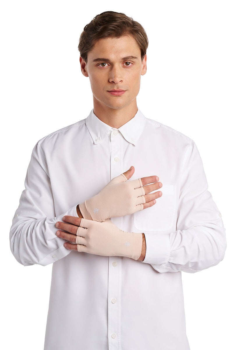 Ouray | Fingerless Gloves | Beige